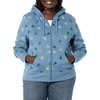 Amazon Essentials Disney | Marvel | Star Wars Women’s Fleece Full-Zip Hoodie Sweatshirts (Available in Plus Size)(Marvel Black Panther Print)
