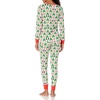 Amazon Essentials Disney | Marvel | Star Wars Women’s Snug-Fit Cotton Pajama Set(2-piece Mickey Holiday)
