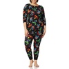 Amazon Essentials Disney | Marvel | Star Wars Women’s Snug-Fit Cotton Pajama Set(Marvel Avengers)