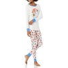 Amazon Essentials Disney | Marvel | Star Wars Women’s Snug-Fit Cotton Pajama Set(Star Wars Mando Winter)