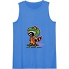 Amazon Essentials Guardians of the Galaxy Skateboarding Rocket Tank Top(Royal Blue)