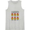 Amazon Essentials Marvel Avengers Moods of Iron Man Tank Top(Heather Grey)