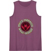Amazon Essentials Marvel Miles Morales Spider-Man Circular Logo Tank Top(Purple)