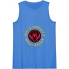 Amazon Essentials Marvel Miles Morales Spider-Man Circular Logo Tank Top(Royal Blue)