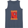 Amazon Essentials Marvel Spider-Man Always Amazing Boxed Portrait Tank Top(Navy Blue)