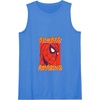 Amazon Essentials Marvel Spider-Man Always Amazing Boxed Portrait Tank Top(Royal Blue)