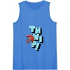 Amazon Essentials Marvel Spider-Man Hand Thwip! Web-Slinger Tank Top(Royal Blue)