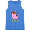 Amazon Essentials Marvel Spider-Man Miles Morales Cat with Mask Meow Tank Top(Royal Blue)