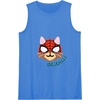 Amazon Essentials Marvel Spider-Man Spider-Cat Portrait Tank Top(Royal Blue)