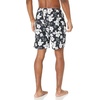 Amazon Essentials Men’s Men’s 9″ Quick-Dry Lightweight Breathable Swim Trunk with Mesh Liner(Black Hibiscus Flower)