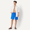 Amazon Essentials Men’s Men’s 9″ Quick-Dry Lightweight Breathable Swim Trunk with Mesh Liner(Bright Blue Swordfish)