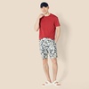 Amazon Essentials Men’s Men’s 9″ Quick-Dry Lightweight Breathable Swim Trunk with Mesh Liner(Navy Folk Floral)