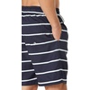 Amazon Essentials Men’s Men’s 9″ Quick-Dry Lightweight Breathable Swim Trunk with Mesh Liner(Navy Stripe)