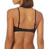 Amazon Essentials Women’s Bandeau Swim Top with Removable Straps, Mesh Liner, Hook Fastener(Washed Black)