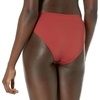 Amazon Essentials Women’s Classic Full Coverage Bikini Swimsuit Bottom(Brick Red)