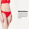 Amazon Essentials Women’s Classic Full Coverage Bikini Swimsuit Bottom(Bright Poppy Red)