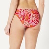 Amazon Essentials Women’s Classic Full Coverage Bikini Swimsuit Bottom(Bright Red Multi Folk Floral)