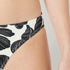 Amazon Essentials Women’s Classic Full Coverage Bikini Swimsuit Bottom(Cream Black Floral)