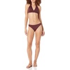 Amazon Essentials Women’s Classic Full Coverage Bikini Swimsuit Bottom(Deep Brown)