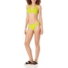 Amazon Essentials Women’s Classic Full Coverage Bikini Swimsuit Bottom(Lime Green)