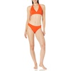 Amazon Essentials Women’s Classic Full Coverage Bikini Swimsuit Bottom(Orange)