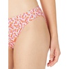 Amazon Essentials Women’s Classic Full Coverage Bikini Swimsuit Bottom(Pale Peach Micro Floral)