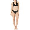 Amazon Essentials Women’s Classic Full Coverage Bikini Swimsuit Bottom(Washed Black)