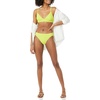 Amazon Essentials Women’s Classic Full Coverage Bikini Swimsuit Bottom(Yellow)