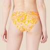 Amazon Essentials Women’s Classic Full Coverage Bikini Swimsuit Bottom(Yellow Multi Folk Floral)