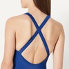 Amazon Essentials Women’s Criss-Cross Back One-Piece Swimsuit, Slim Fit(Deep Blue)