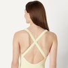 Amazon Essentials Women’s Criss-Cross Back One-Piece Swimsuit, Slim Fit(Light Yellow)