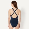 Amazon Essentials Women’s Criss-Cross Back One-Piece Swimsuit, Slim Fit(Navy)