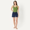 Amazon Essentials Women’s Criss-Cross Back One-Piece Swimsuit, Slim Fit(Olive)