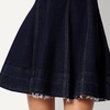 Amazon Essentials Women’s Fit & Flare Denim Mini Dress(Rinse Denim)