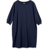 Amazon Essentials Women’s Fleece Blouson Sleeve Boatneck Sweatshirt Dress (Available in Plus Size)(Navy)