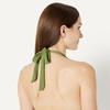 Amazon Essentials Women’s Halter One Piece Swimsuit(Olive)
