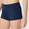 Amazon Essentials Women’s High Rise Boy Short Swim Bikini Bottom(Navy)