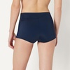 Amazon Essentials Women’s High Rise Boy Short Swim Bikini Bottom(Navy)