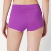 Amazon Essentials Women’s High Rise Boy Short Swim Bikini Bottom(Violet)