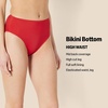 Amazon Essentials Women’s High Waist High Leg Bikini Bottom(Deep Brown)