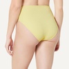 Amazon Essentials Women’s High Waist High Leg Bikini Bottom(Light Yellow)