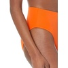 Amazon Essentials Women’s High Waist High Leg Bikini Bottom(Orange)