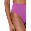 Amazon Essentials Women’s High Waist High Leg Bikini Bottom(Violet)