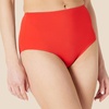Amazon Essentials Women’s High Waist Swim Bottom (Available in Plus Size)(Bright Poppy Red)