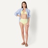 Amazon Essentials Women’s High Waist Swim Bottom (Available in Plus Size)(Light Yellow)