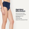 Amazon Essentials Women’s High Waist Swim Bottom (Available in Plus Size)(Navy)