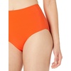 Amazon Essentials Women’s High Waist Swim Bottom (Available in Plus Size)(Orange)