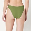 Amazon Essentials Women’s High-Rise High-Leg Swim Bikini Bottom(Olive)