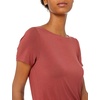 Amazon Essentials Women’s Jersey Regular-Fit Ballet-Back t-Shirt Dress (Previously Daily Ritual)(Brick Red)