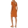 Amazon Essentials Women’s Jersey Regular-Fit Ballet-Back t-Shirt Dress (Previously Daily Ritual)(Caramel)